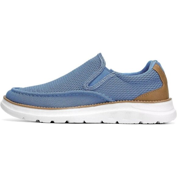 〽️ Men\'s Closed Toe Loafers Light Blue Sneakers Pull-On Walking Comfort Shoes main image 7